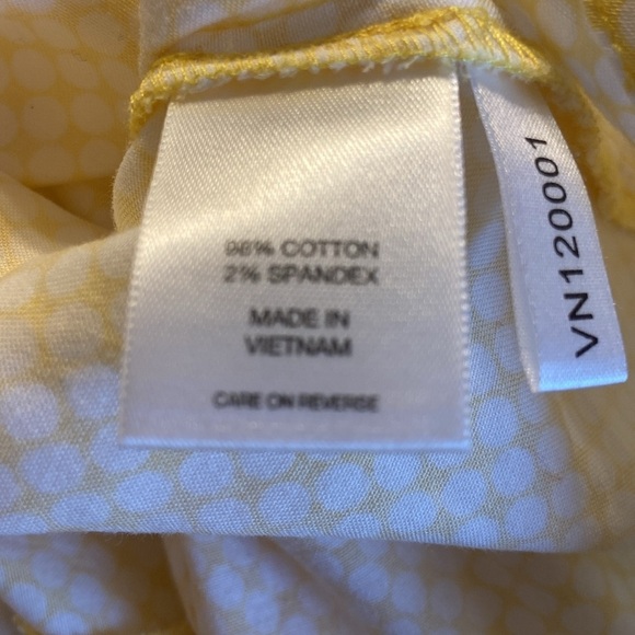 🌼New York & Company stretch button down womens top size medium 🌼 - Picture 8 of 9